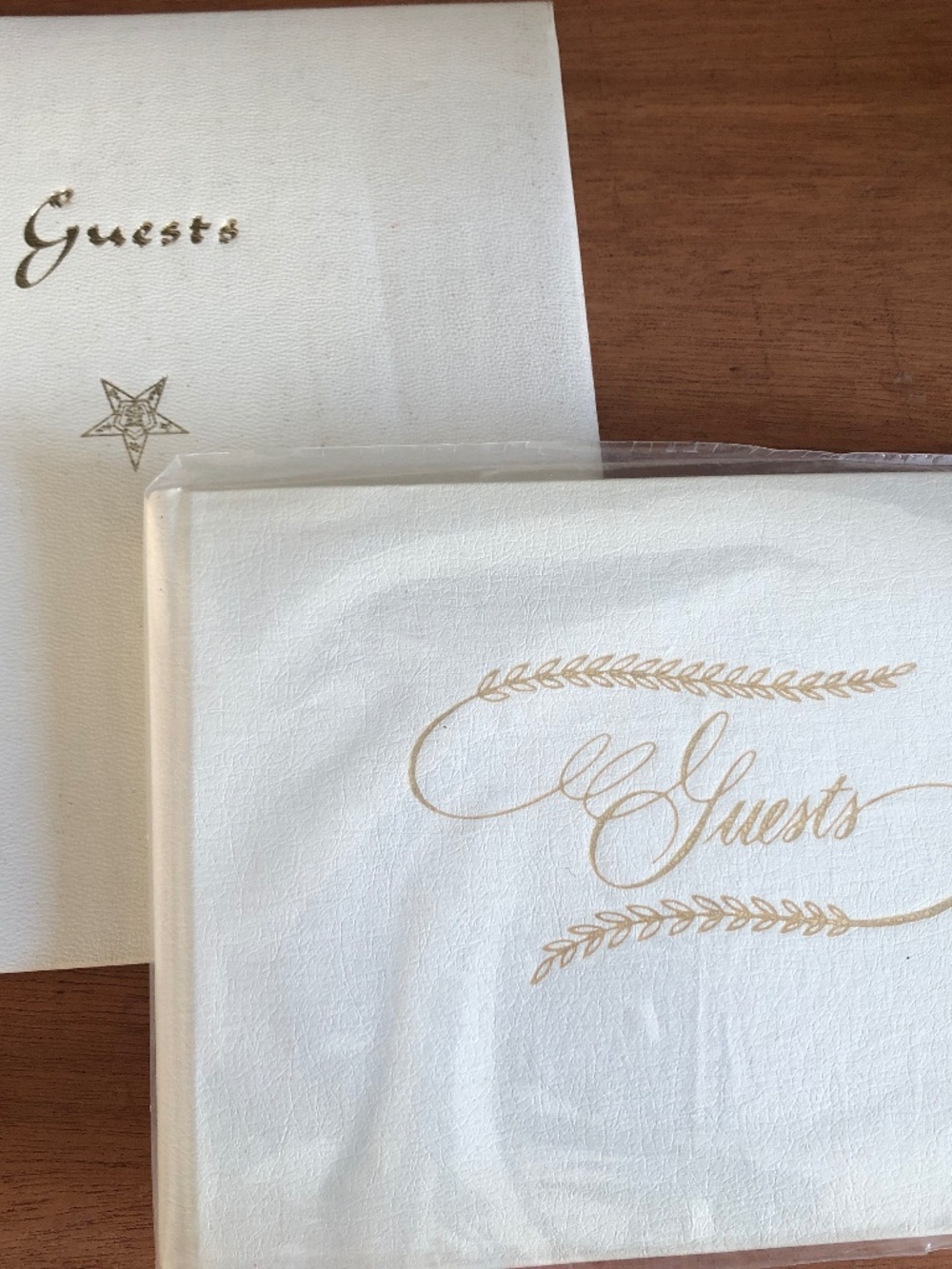 Lot of 2~70s/90s Vintage Masonic Order of the Eastern Star Sign In Guest Books